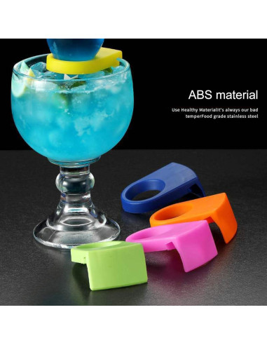 Abrazaderas de plástico para botellas JJLFresheners - 4 unidades