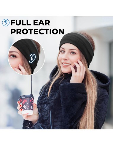 Banda Calentadora de Oídos Sukeen Doble Capa para Mujeres