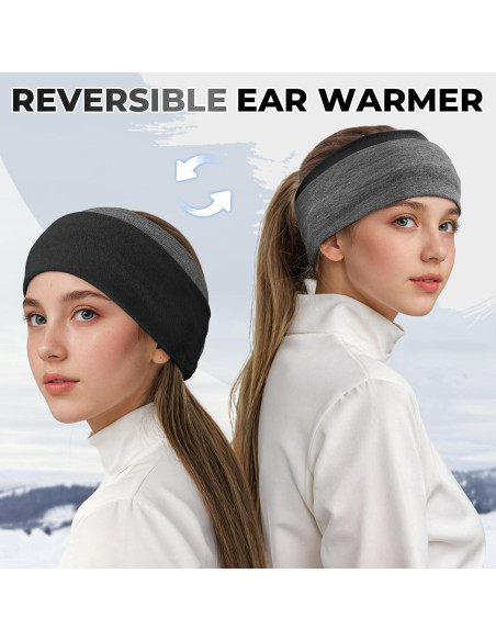 Banda Calentadora de Oídos Sukeen Doble Capa para Mujeres