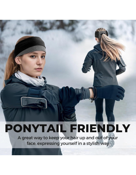 Banda Calentadora de Oídos Sukeen Doble Capa para Mujeres