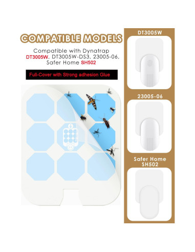 Paquete de 24 Recargas de Tarjetas de Pegamento TINDTOP