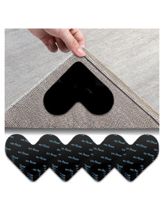 Agarradores Antideslizantes para Alfombra BESAXA - 8 Pcs