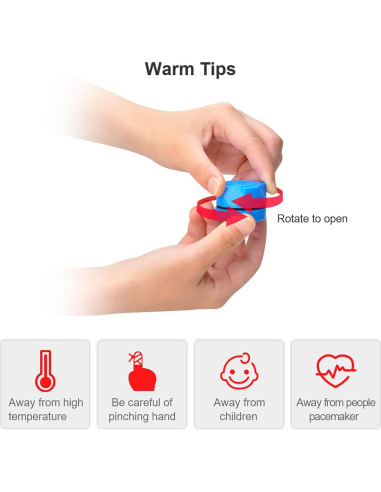 Raspador Magnético Mini Lychee para Acuarios - Azul