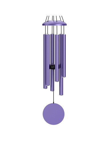 Campanas de Viento Moradas MarcoBambu 93.98 cm Musicales