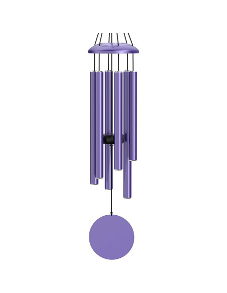 Campanas de Viento Moradas MarcoBambu 93.98 cm Musicales