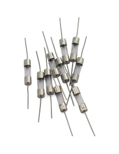 10pcs Fusible de Vidrio 5x20mm 1A Tegg para Circuito Eléctrico 2