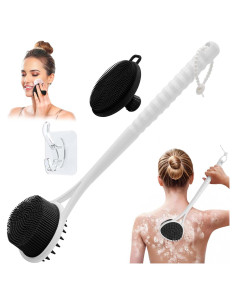 Juego de Exfoliadores de Silicona GEENOA 39 cm 2 Piezas