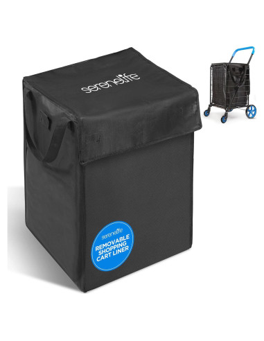 Forro Desmontable para Carrito de Compras SereneLife 32x39cm