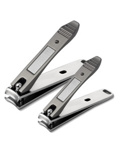 Cortauñas BEZOX Ergonómico 2 Piezas para Manos y Pies