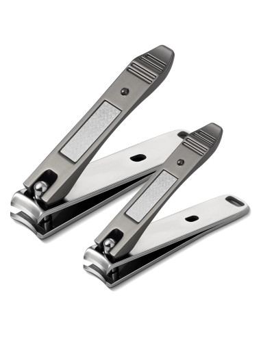 Cortauñas BEZOX Ergonómico 2 Piezas para Manos y Pies