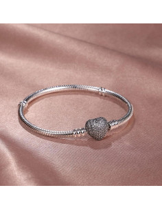 Pulsera de Encanto KUNSIR de Plata Esterlina 925 para Mujeres 2