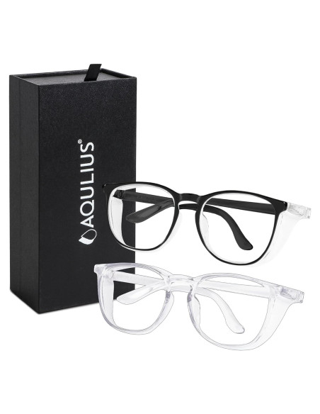 Gafas de Seguridad Aqulius 2 Pack Elegantes y Resistentes