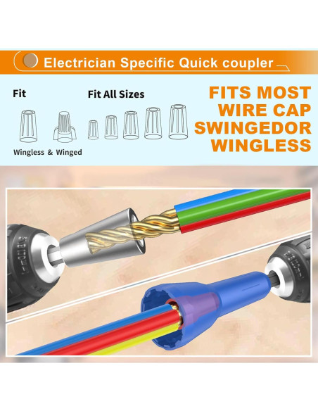 Destripador de Cables Luckyway 3 PCS 10-14 AWG Colorido