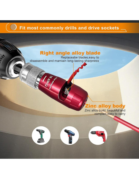 Destripador de Cables Luckyway 3 PCS 10-14 AWG Colorido