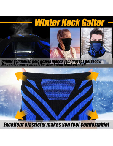 Bencailor 3 Gaiters de Cuello Invierno Hombre Transpirables