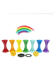 Bola de Descompresión NikolaToy Arcoíris 3D Alivio Estrés