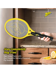 Raqueta Eléctrica ZAP IT! para Insectos 3500V - Compacta y Ligera 2