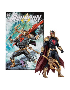 Figura de acción Ocean Master McFarlane Toys 17.78 cm con cómic