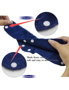 Banda para Sudor de Casco Alpurple 15 Pcs Algodón Lavable 2