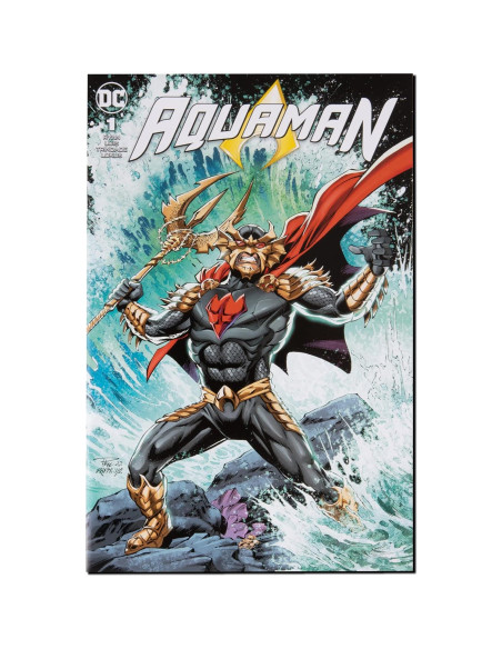 Figura de acción Ocean Master McFarlane Toys 17.78 cm con cómic Figura de acción Ocean Master McFarlane Toys 17.78 cm con cómic