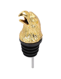 Aerador de Vino Kichvoe con Cabeza de Águila Dorado