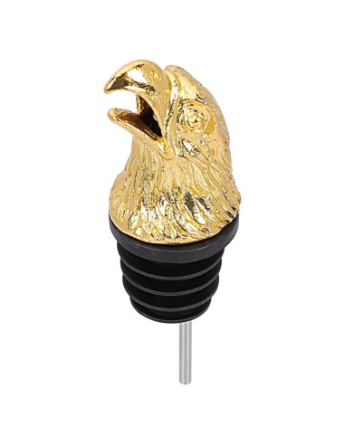 Aerador de Vino Kichvoe con Cabeza de Águila Dorado