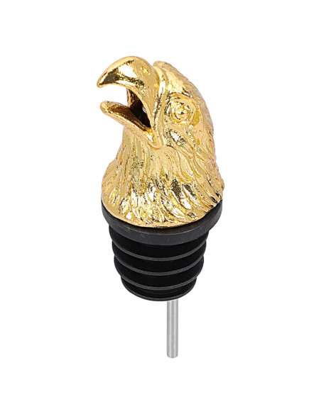 Aerador de Vino Kichvoe con Cabeza de Águila Dorado