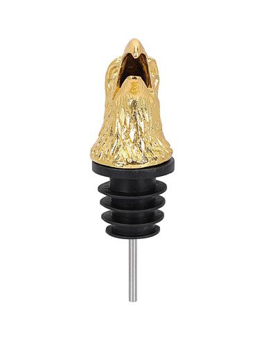 Aerador de Vino Kichvoe con Cabeza de Águila Dorado