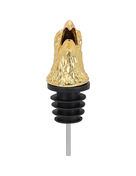 Aerador de Vino Kichvoe con Cabeza de Águila Dorado