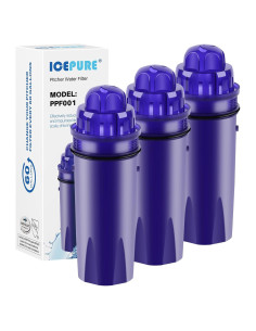 Filtro de Agua de Jarra ICEPURE PPF001 Compatible con PUR