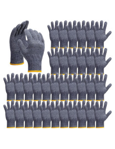 Guantes Sintuff 100 Pares Algodón y Poliester Seguridad