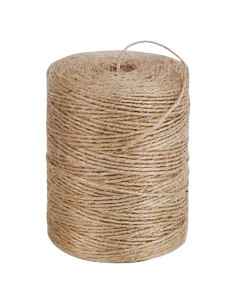 Cuerda de Yute Natural 100% PH PERKHOMY 245M 2mm para Manualidades