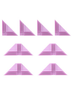 Guía de Esquina para Cartón UPTTHOW 8 Piezas 90 Grados