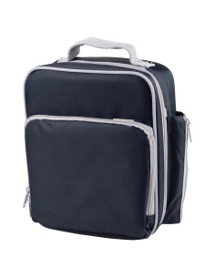 Bolsa de Almuerzo Aislada Bentology Azul y Gris con Soporte