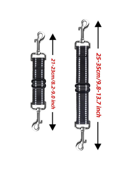 Clip de Seguridad para Perros Chngna - Nylon Reflectante Ajustable