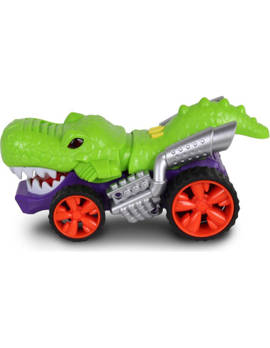 DinoBite Hot Rod Chomper NKOK - Vehículo con Sonido y Luz