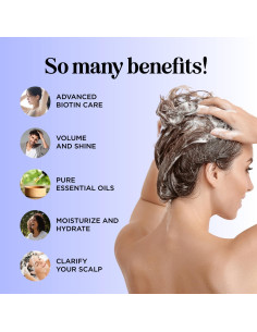 Champú Voluminizador Folimax Biotina 236ml - Libre de Sulfatos 2