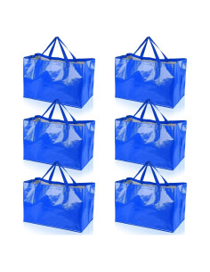 Bolsas de Compras Reutilizables Shappy 6 Piezas Extra Grandes