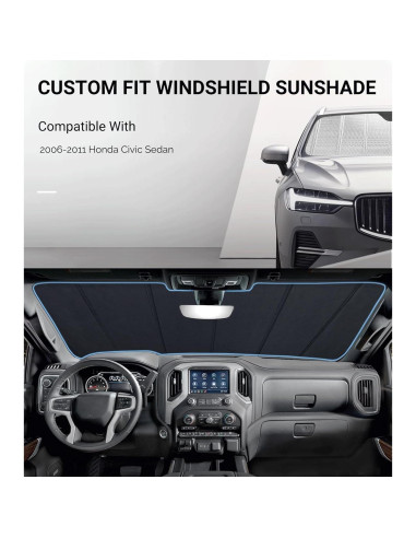 Protector Solar Parabrisas Pigenius Honda Civic 2006-2011