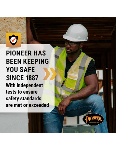 Chaleco de Seguridad SureWerx Hi Vis X-Large 8 Bolsillos