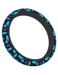 Cubierta de Volante Neopreno Antideslizante Sanghing 38.1 cm Azul 2