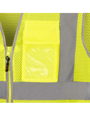 Chaleco de Seguridad SureWerx Hi Vis X-Large 8 Bolsillos