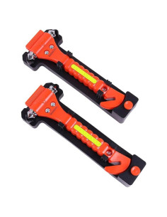 Kit de Escape de Emergencia 2 PCS GoDeCho Martillo y Cortador
