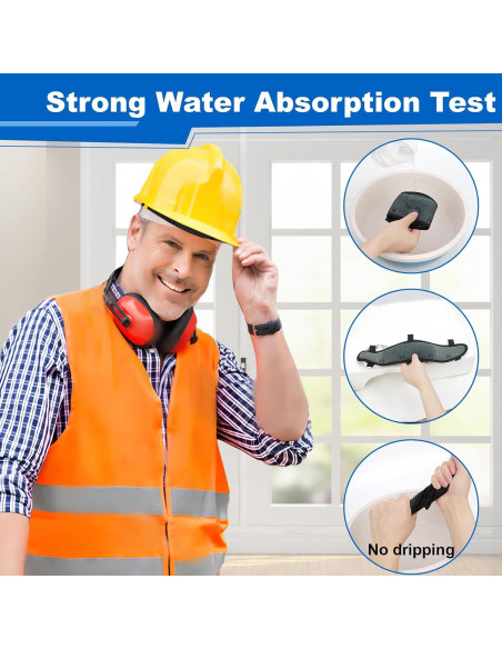 Banda para el sudor de casco Lenporl 10 piezas absorbente