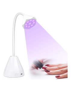 Lámpara de Uñas LED UV Recargable ShineCai M1 27W Portátil