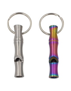 Silbato de Emergencia Real Sic - Acero Portátil y Ruidoso