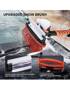 Cepillo de Nieve Extensible EISENKERN 109 cm con Raspador 2