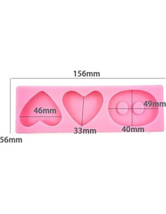 Molde de Silicona Cestony Orejas de Cerdo para Pasteles y Jabón 2