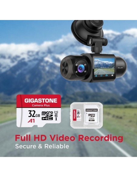 GIGASTONE Tarjeta Micro SD 32GB UHS-I U1 A1 Paquete de 10