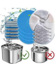 Filtros de Agua para Gatos Homtyler HSCWF4 - Paquete de 4 2